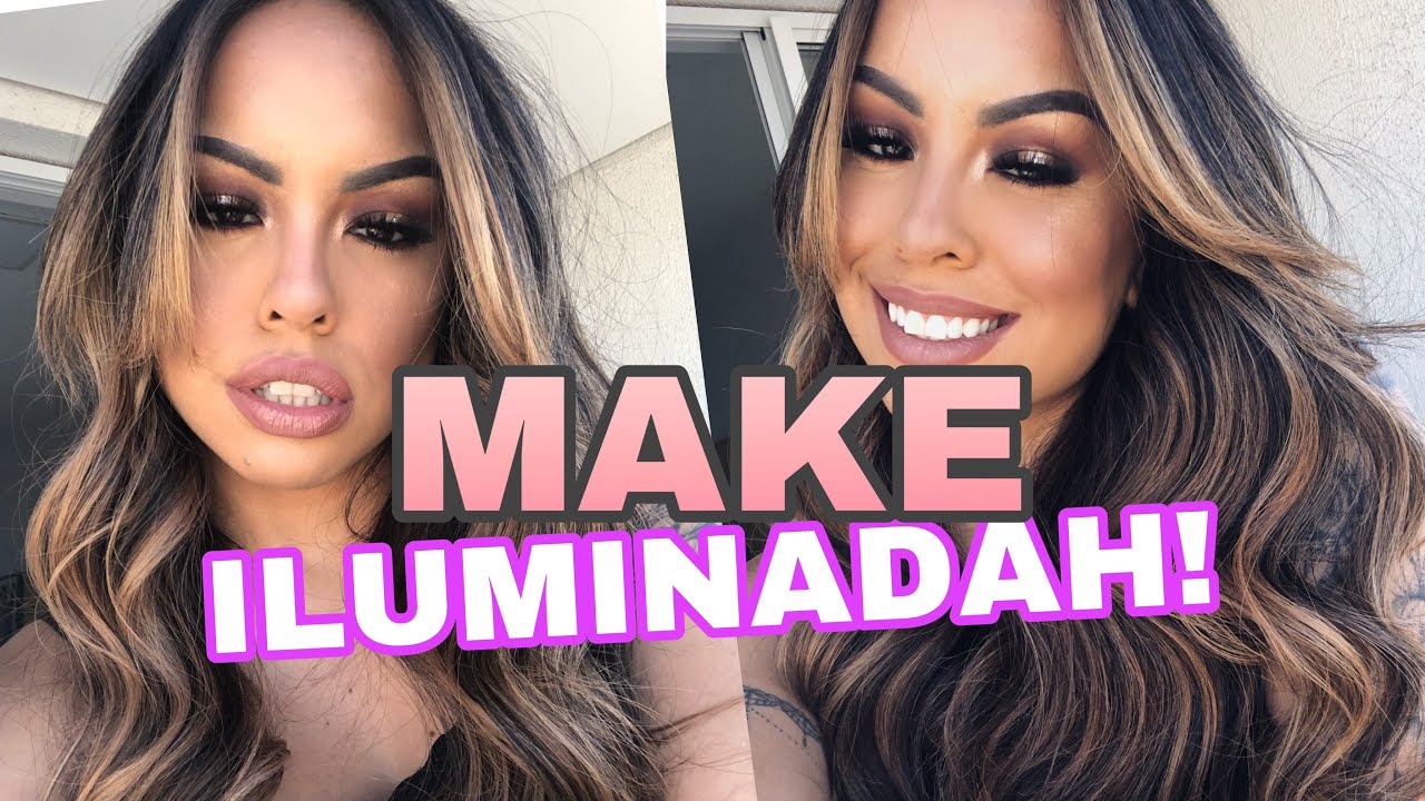 PRIMEIRA MAKE LOIRA! (Iluminada) - Por @Nathinog