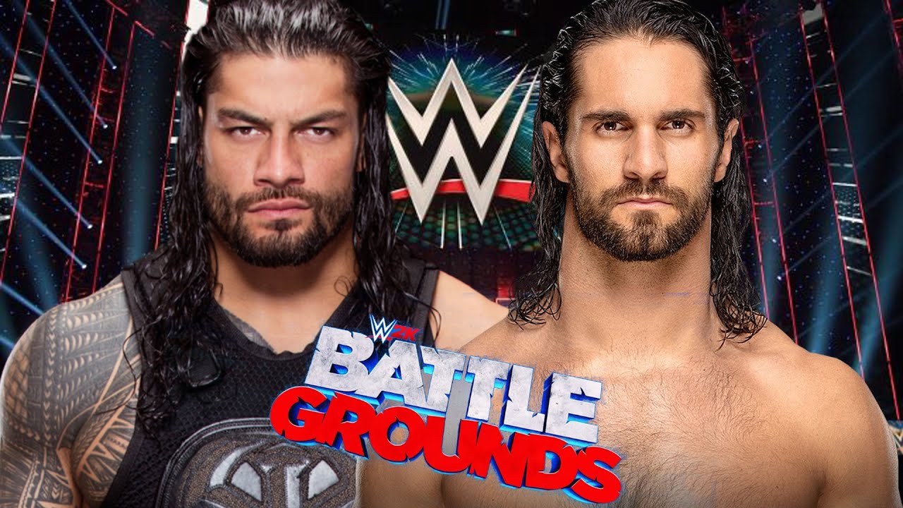 ROMAN REIGNS vs SETH ROLLINS | WWE 2K BATTLE GROUNDS