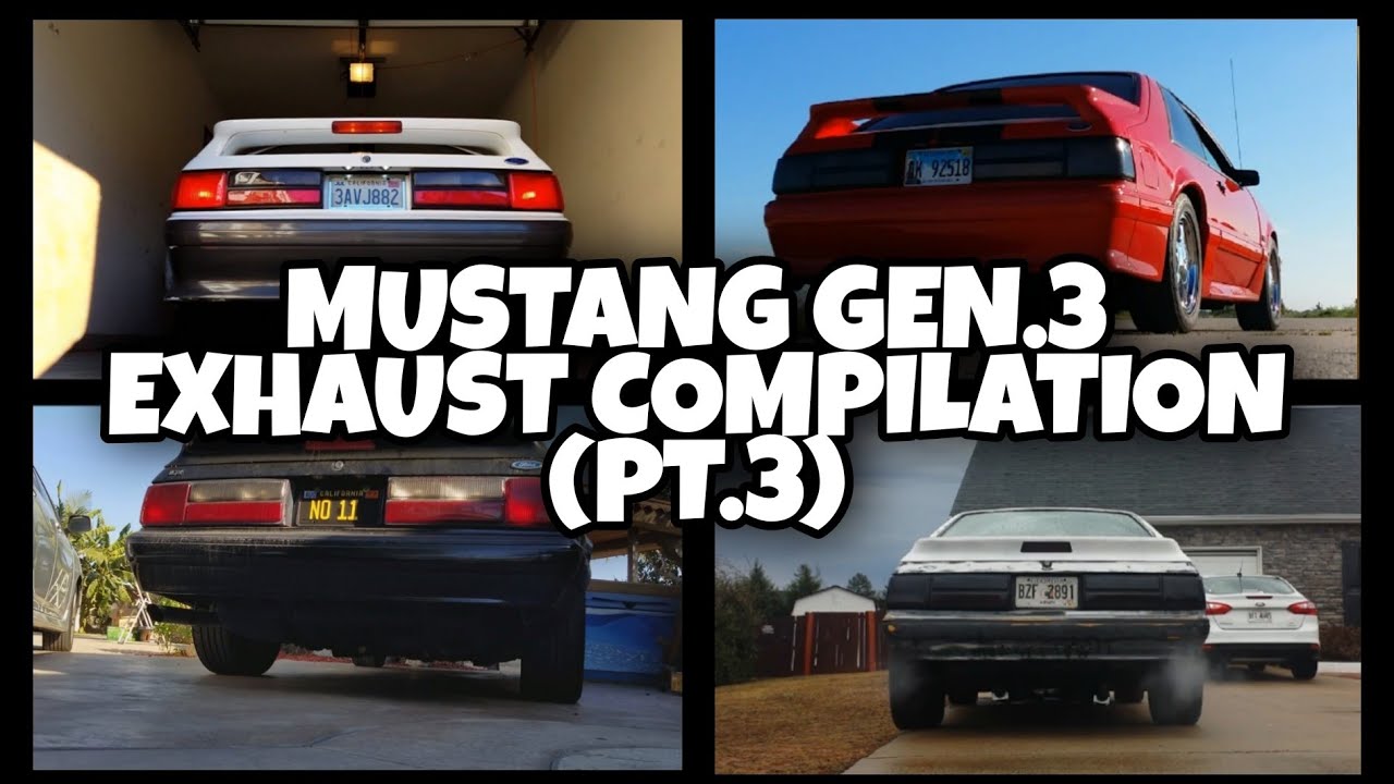 Mustang Gen.3 Exhaust Compilation (Pt.3)(Re-upload)