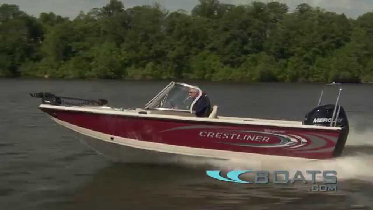Обзор спортивной рыболовной лодки Crestliner 1850 / Тест производительности
