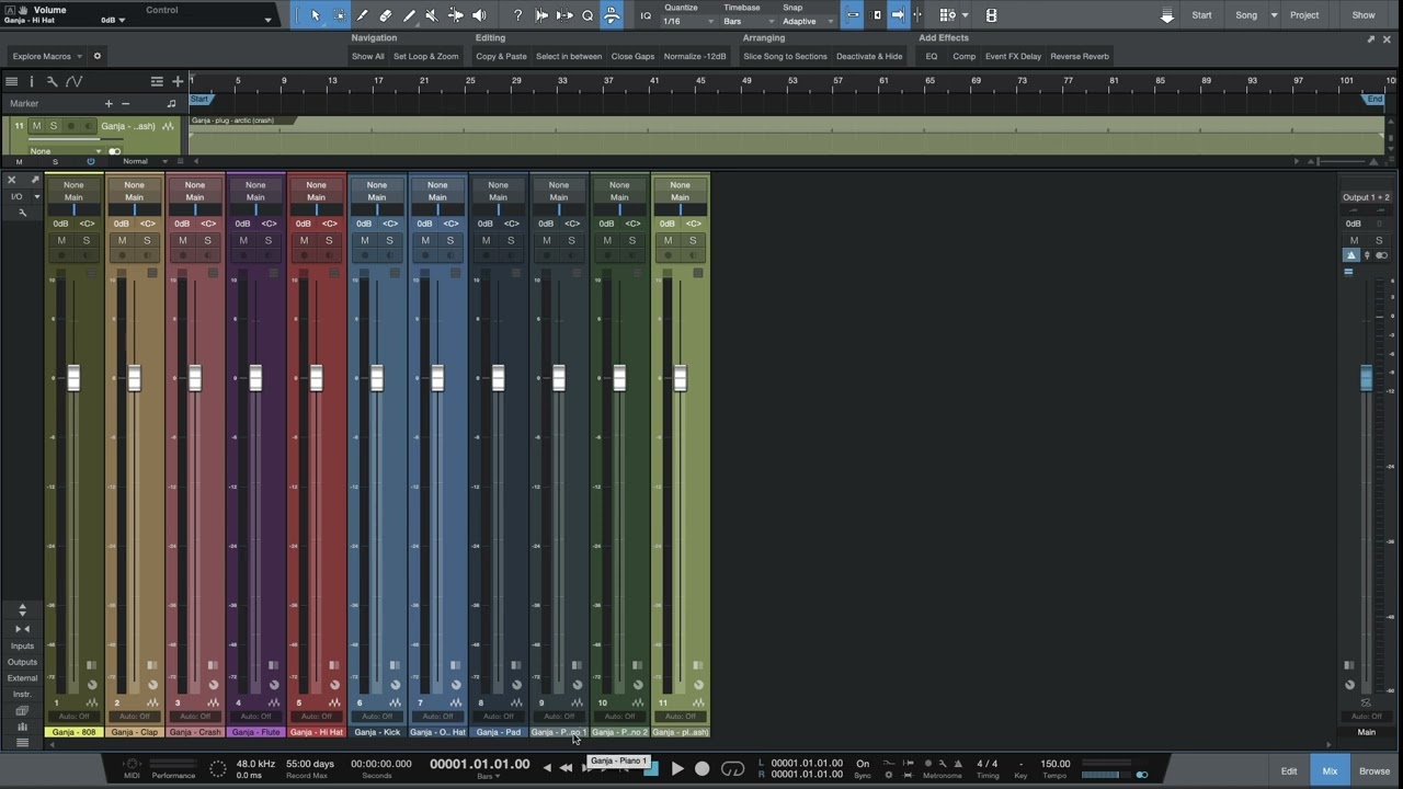 How I'd Mix a Trap Beat in Studio One 5 (walkthrough)