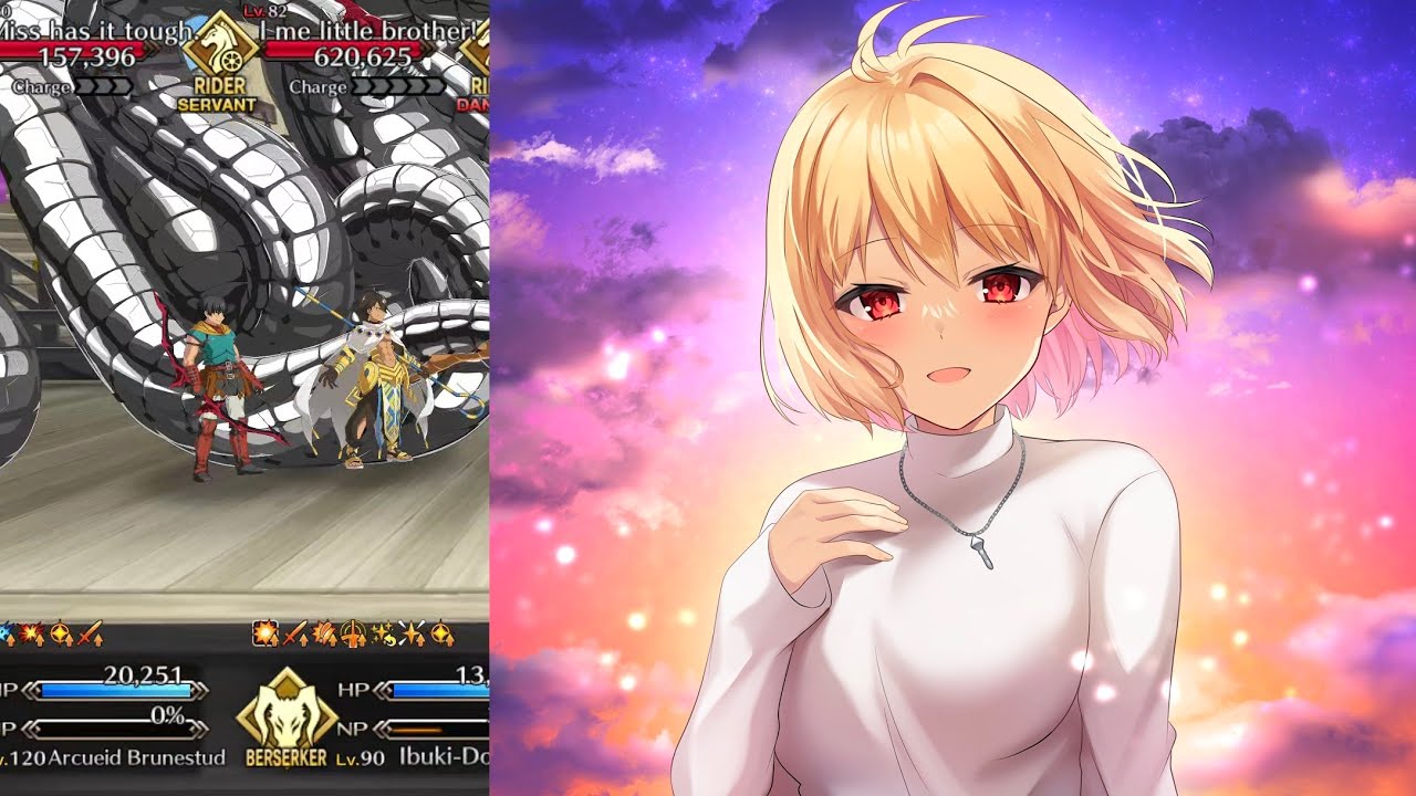 [FGO NA] Illyafest 90++ - Rotation 3 - 6CE 3T Farming ft Arc
