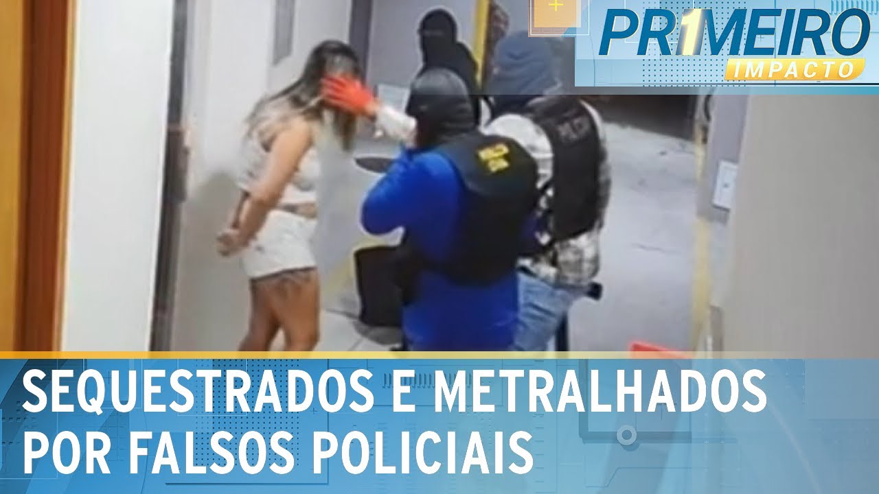 Casal é sequestrado e metralhado por falsos policiais | Primeiro Impacto (06/02/25)