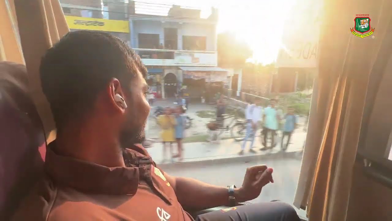 Bangladesh Team arrive in Kanpur for the second Test