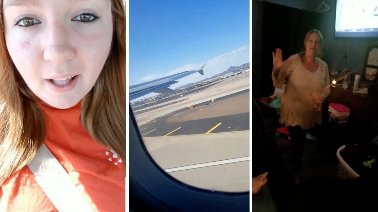 Heartwarming Moment Girl Flies Home To Surprise Her Parents