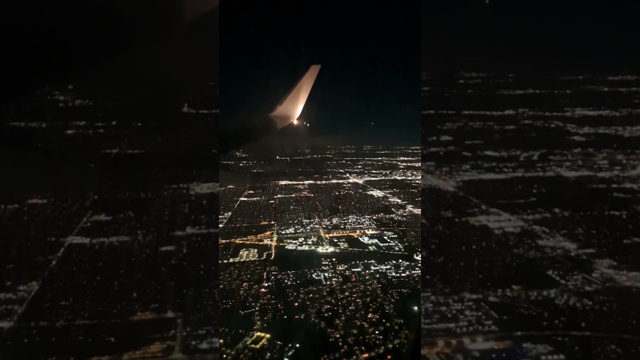 Chicago night departure 