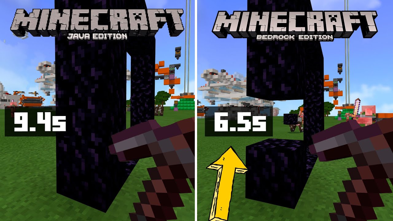 ✔️ 7 COISAS QUE MINECRAFT JAVA &Eacute; PIOR DO QUE O BEDROCK