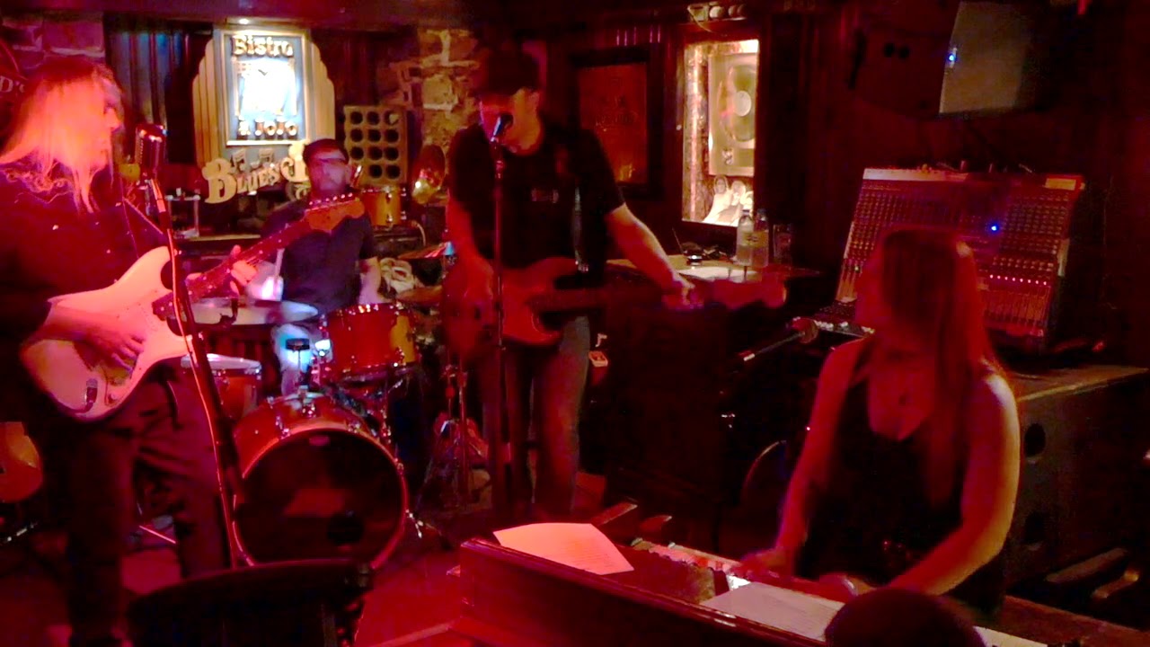 Marine Lacoste ORGAN & Dwane Dixon Band LA GRANGE zz Top BISTRO-&agrave;-Jojo Montr&eacute;al Canada 2019