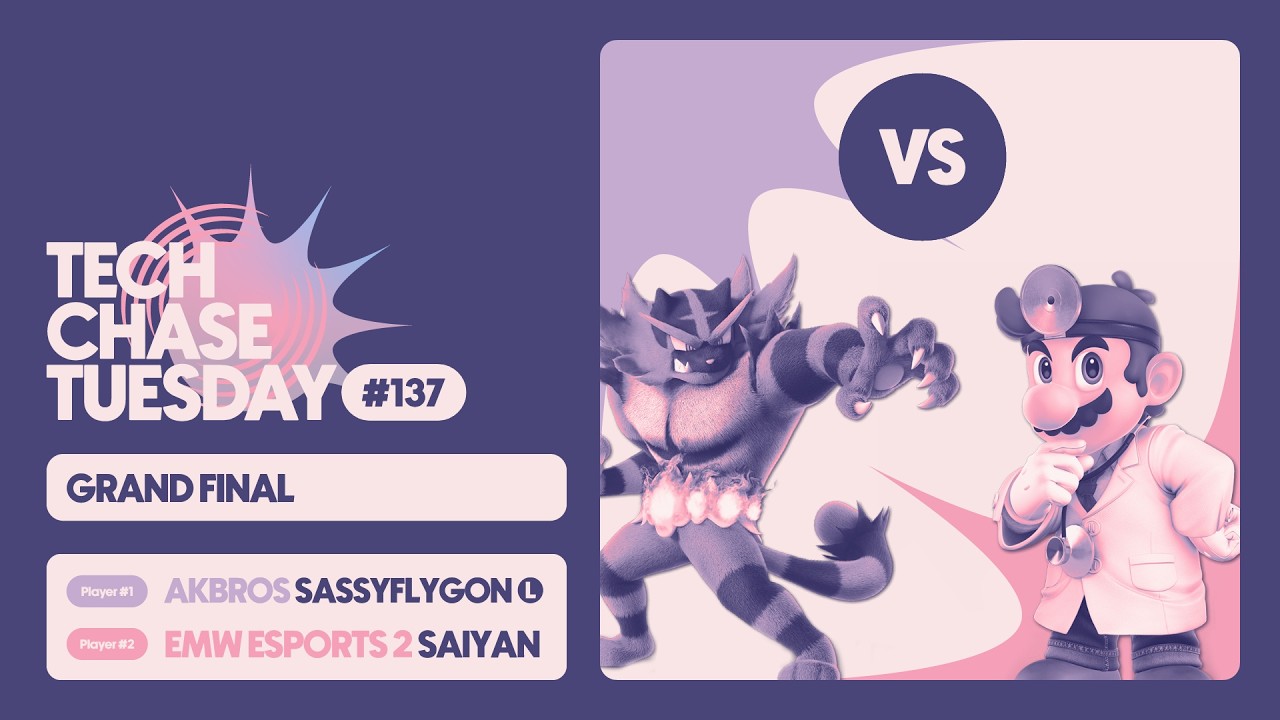 Akbros | SassyFlygon vs EMW Esports 2 | Saiyan | Grand Finals | Tech Chase Tuesday 137