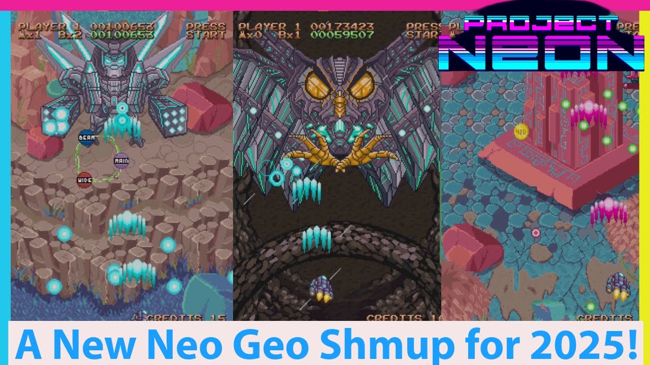 A Brand New Neo Geo Game is Out! Project Neon is Legit
