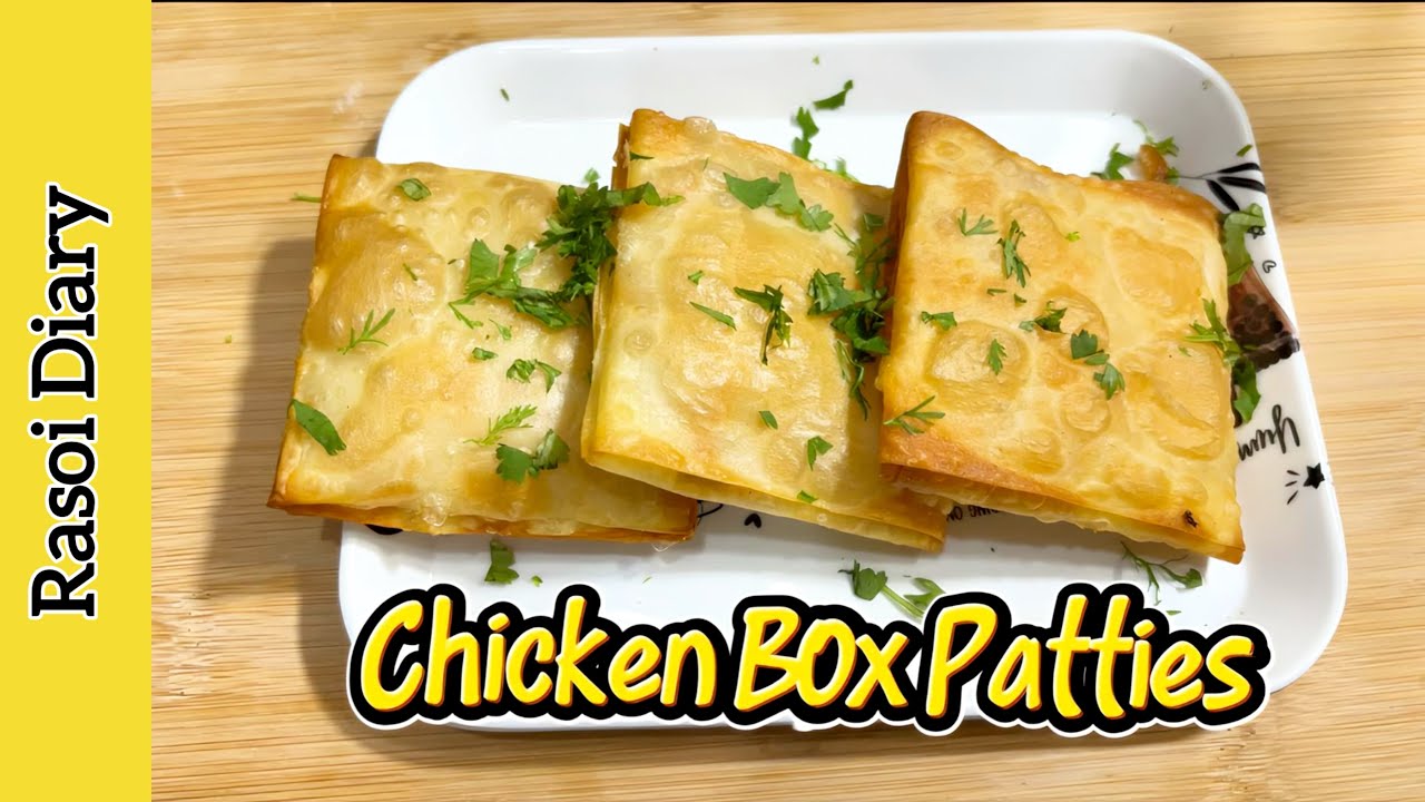 🍗Chicken Box Patties | The Ultimate Crispy Snack! 🥟🔥