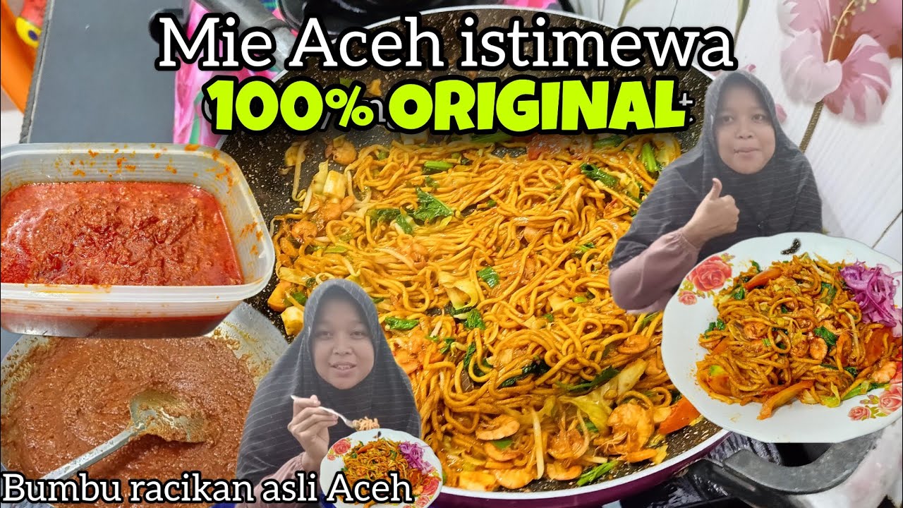 RESEP MIE ACEH : ISTIMEWA GURIH REMPAH-REMPAH LANGSUNG RACIKAN ORANG ACEH, HIDUP DI KAMPUNG