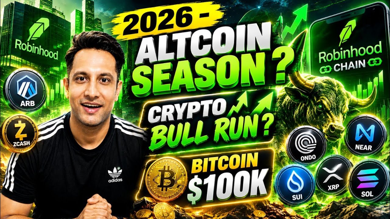 After 2026 BITCOIN, is an ALTCOIN SEASON coming now? ROBINHOOD CHAIN! MEME COINS DEFI DEX UP?