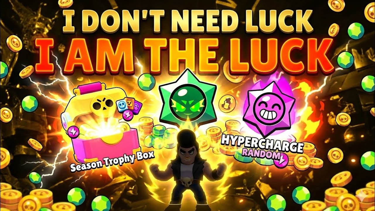 I DON'T NEED LUCK, I AM THE LUCK! 🔥 Season Trophy Boxes, Chaos Drops & Hypercharge Drops  Opening!
