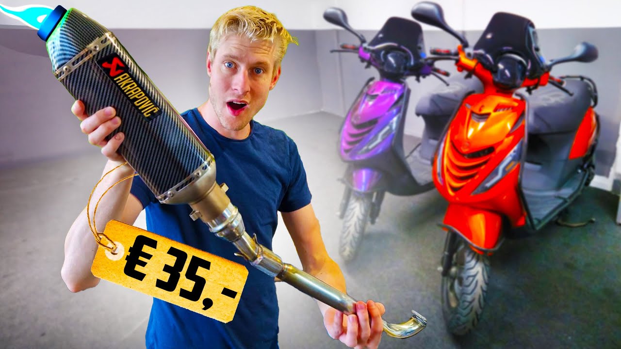 De Goedkoopste Scooter Uitlaat