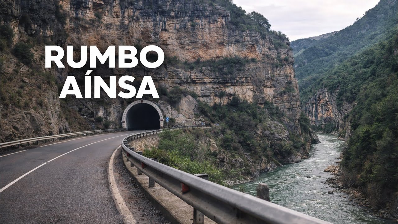 Rumbo a Aínsa | Carretera escénica entre cañones del Pirineo aragonés