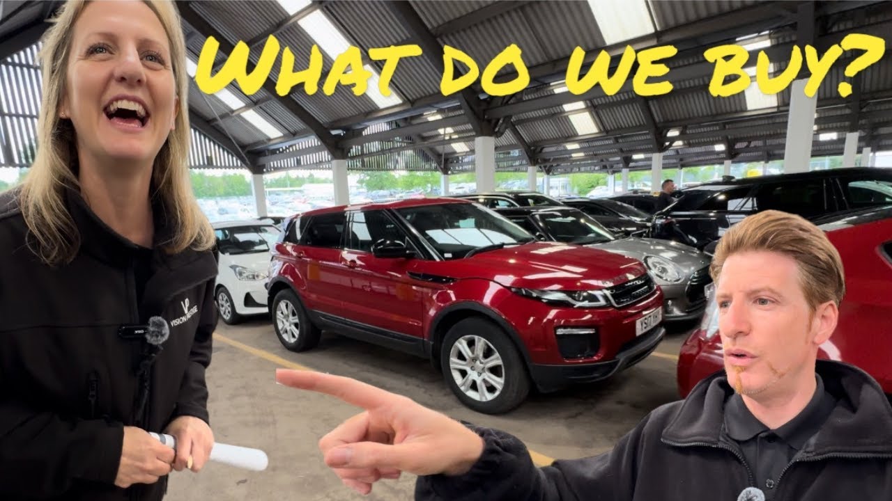 OUR FIRST CAR AUCTION CHALLENGE....£5,000 BUDGET....OR IS IT £10,000!!!!
