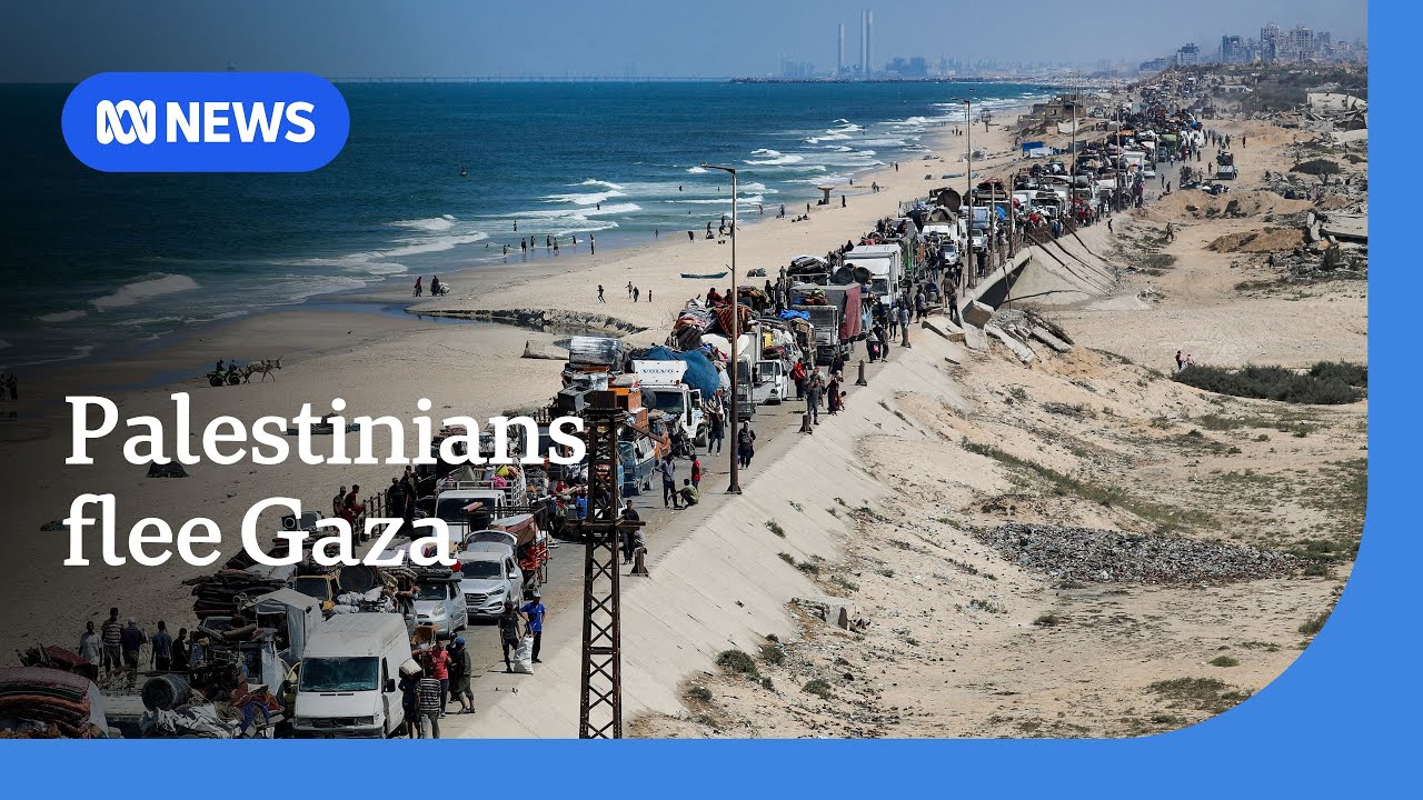 Palestinians evacuate south as Israel moves deeper into Gaza City | ABC NEWS