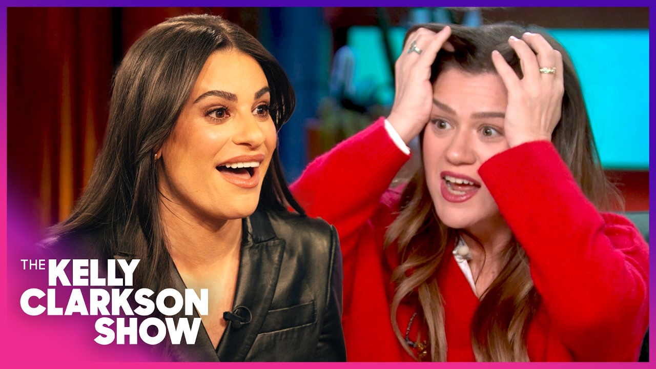 Lea Michele Performed In The Broadway Musical That Changed Kelly Clarkson's Life