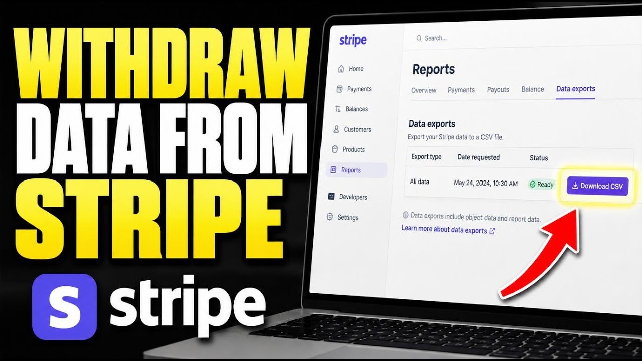 How to withdraw data from Stripe Dashboard - Detailed Guide