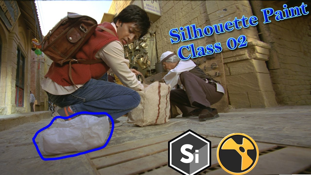 Silhouette VFX Paint: Silhouette VFX paint [HINDI] class 02