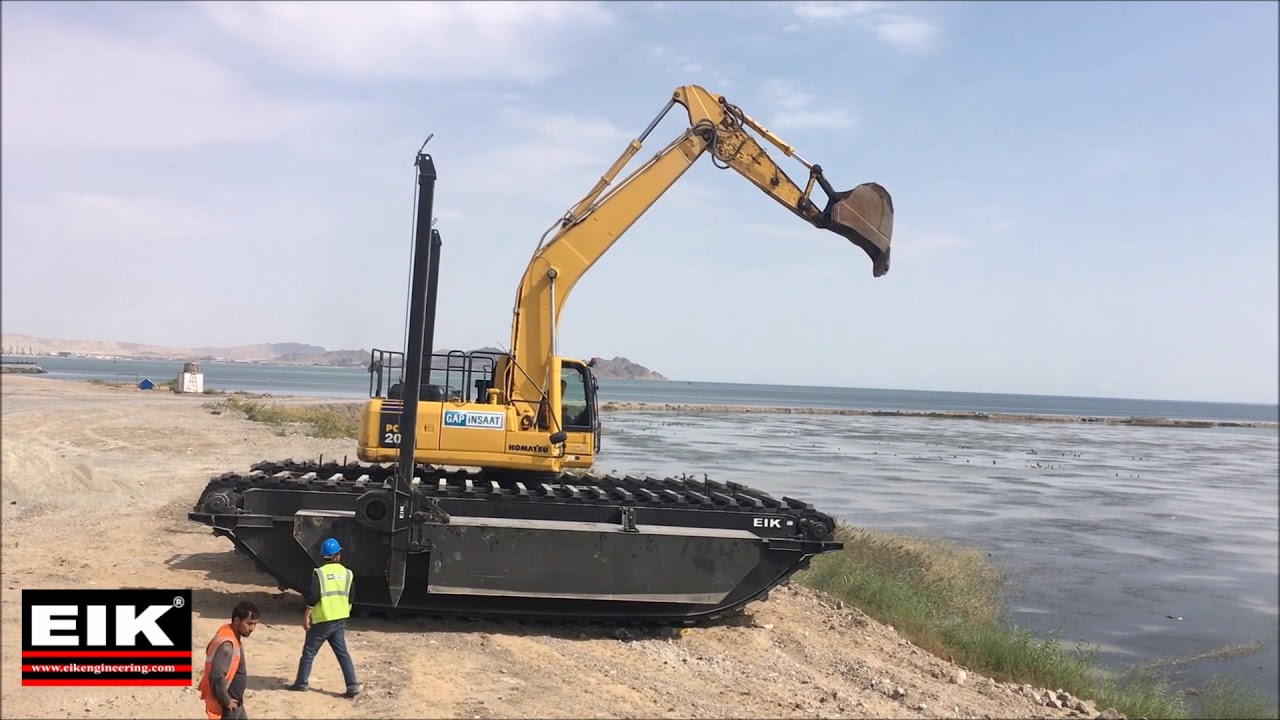 AKM GAP İNŞAAT EIK AM200-3 AMFİBİK EKSKAVATÖR TESLİMATI
