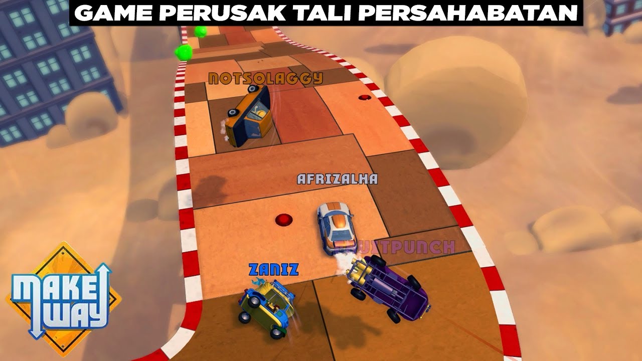 Tanpa Ada Power Up Pun Aku Bisa Jatuh Dari Jalan Kok 😊😊 ANJ... Make Way Indonesia