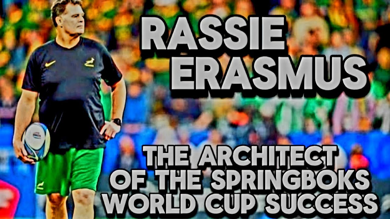 Rassie Erasmus - The Architect of The Springboks Rugby 🏉 World Cup Success #rugby #sports
