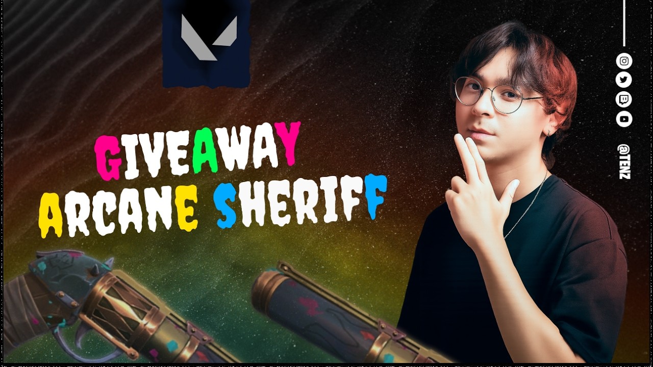 TenZ: Get your Arcane Sheriff right now! Streaming with subs in Valorant!