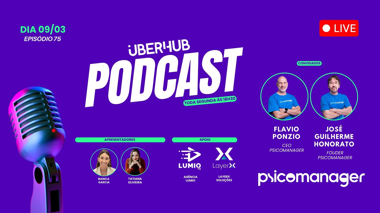 UberHub Podcast com Psicomanager