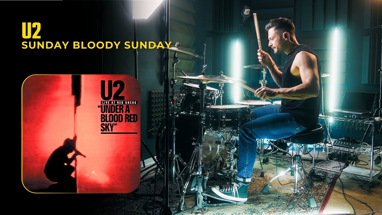 U2 Sunday Bloody Sunday (DRUM COVER)