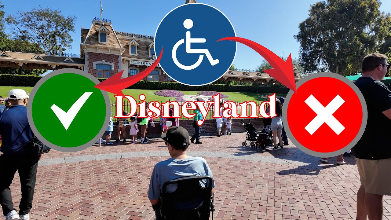 🎡♿ Прошёл ли Диснейленд тест на доступность? 🎢