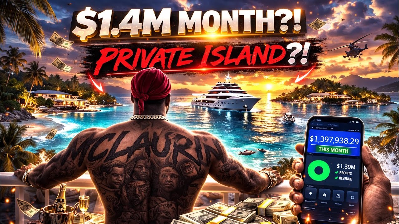 We Rented a Private Island After a $1.4M Month 😳