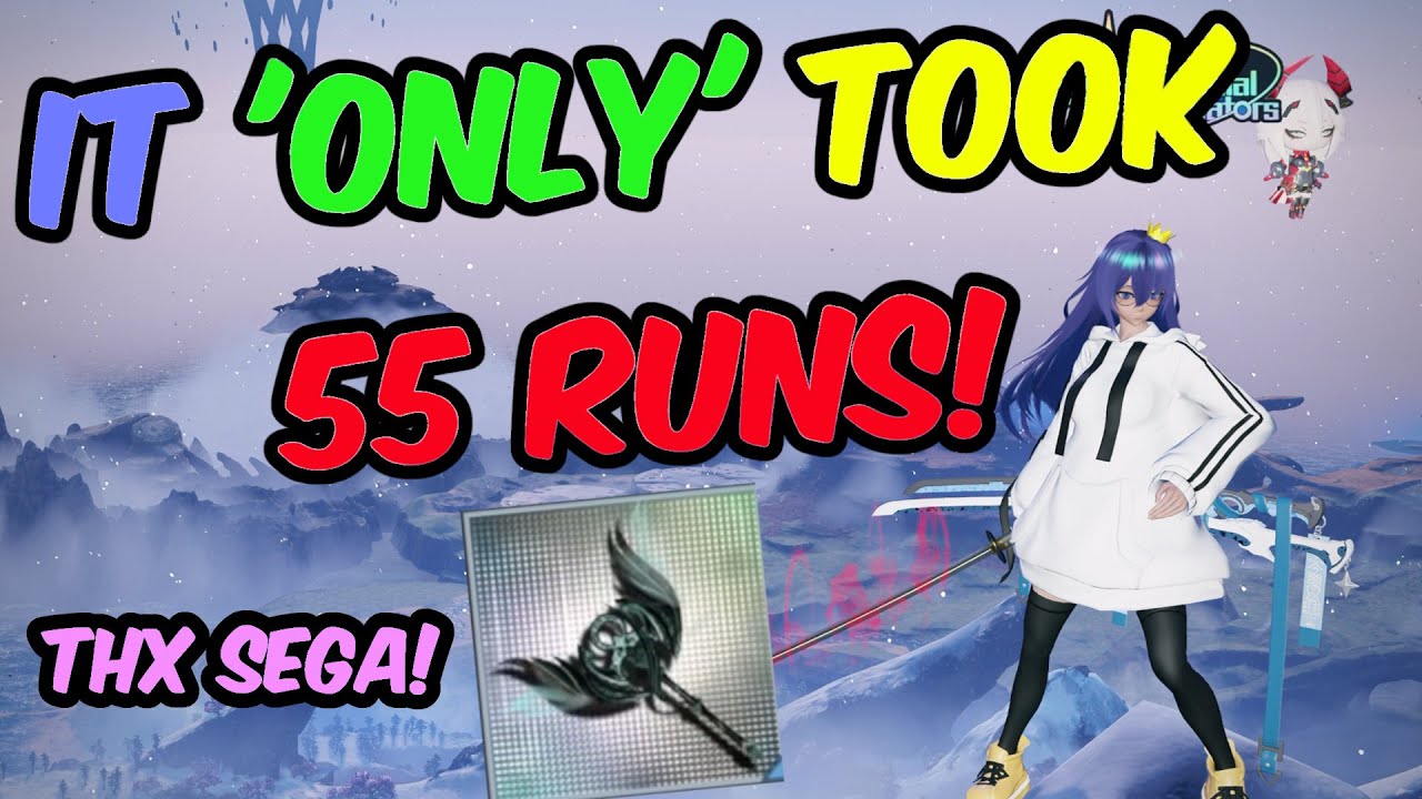 [PSO2:NGS] I got it after 55 runs!