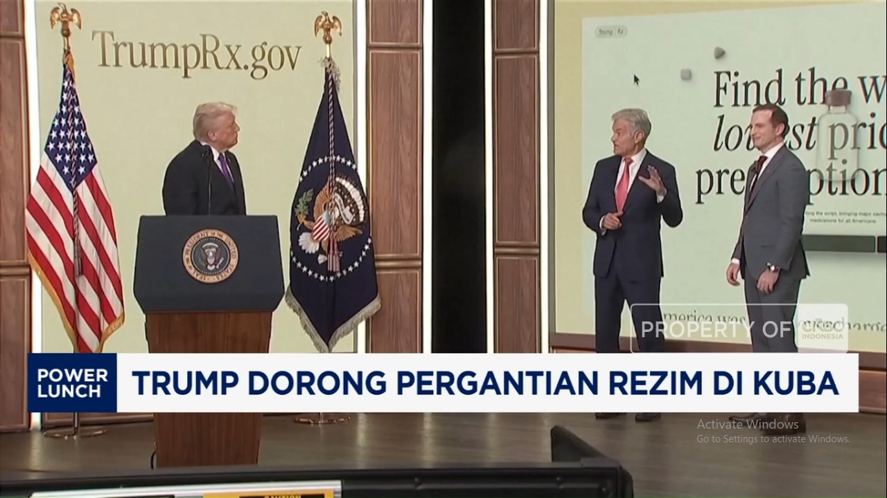 Presiden AS Trump Dorong Pergantian Rezim di Kuba