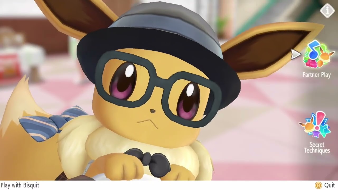 Pokemon Let’s Go Eevee: Bisquit Being Cute Compilation
