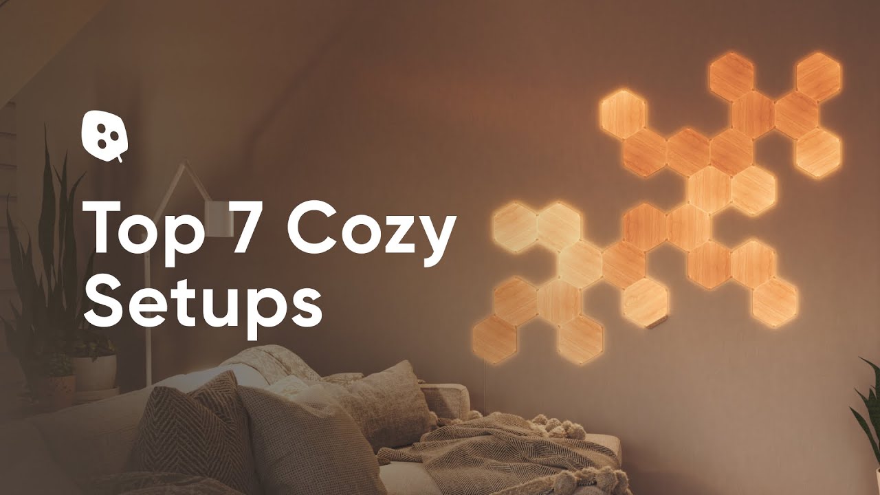 The Best COZY Nanoleaf Setups | Fill In Your Blanks