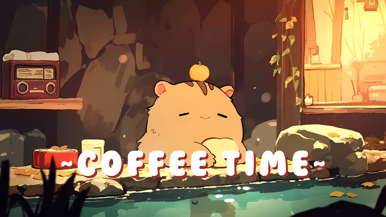 Capybara Study Beats - Calm Music for Focus & Study ~ Chill Session ~ 🦫 🎧 ✨