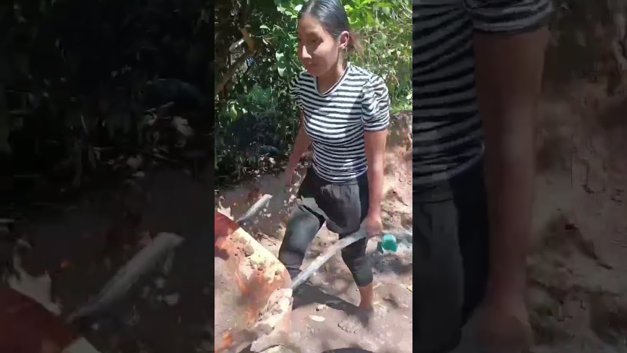 Así se hacen los tabiques de lodo 