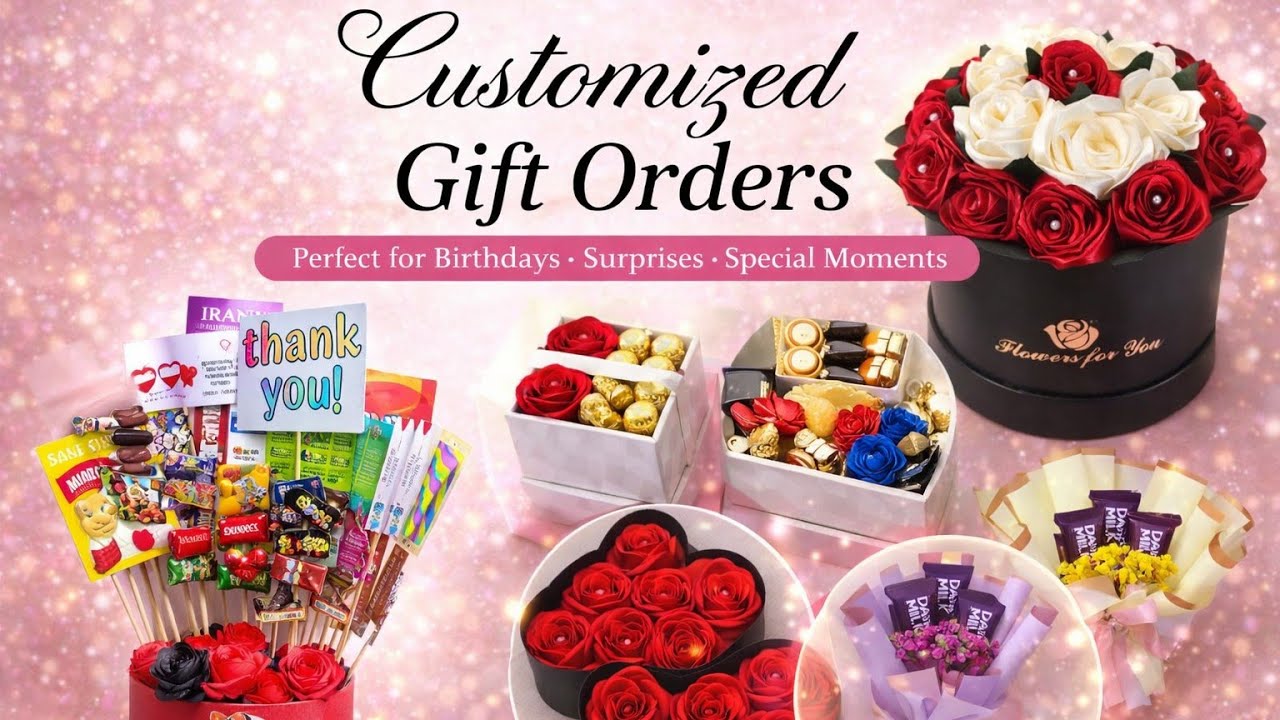 Ayshu Irani Customized Gift Box 🎁  Lavashak, Chocolates Birthday & Valentine Special Daily veloging 