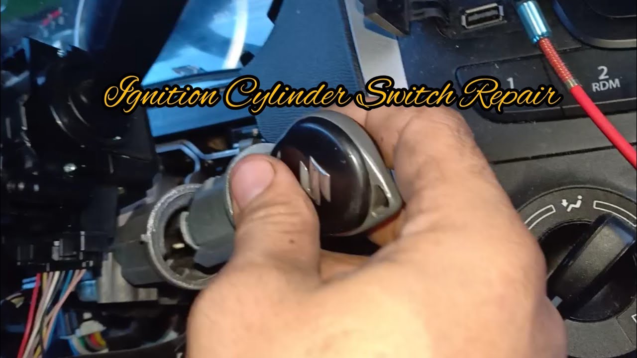 Ignition switch repair ( SUZUKI vehicle w/ immobilizer ).