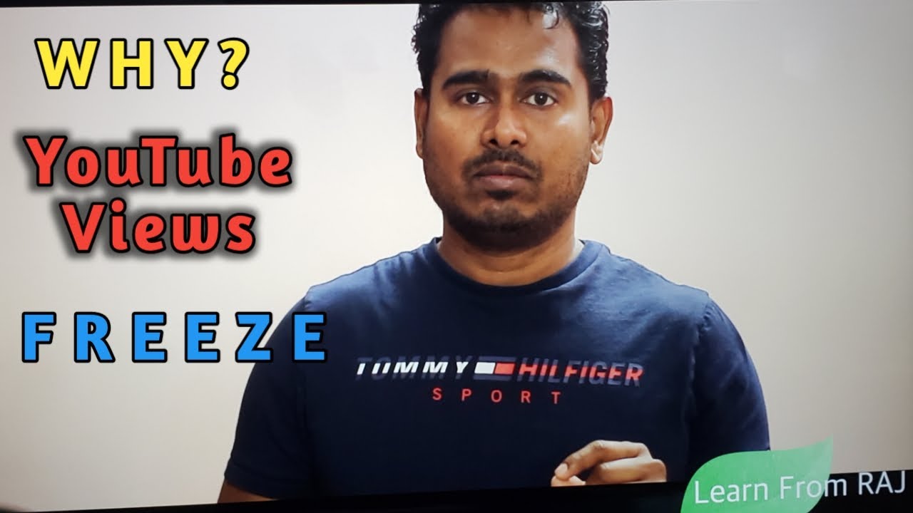 YouTube Freeze/Stops Views-Here is the Fix