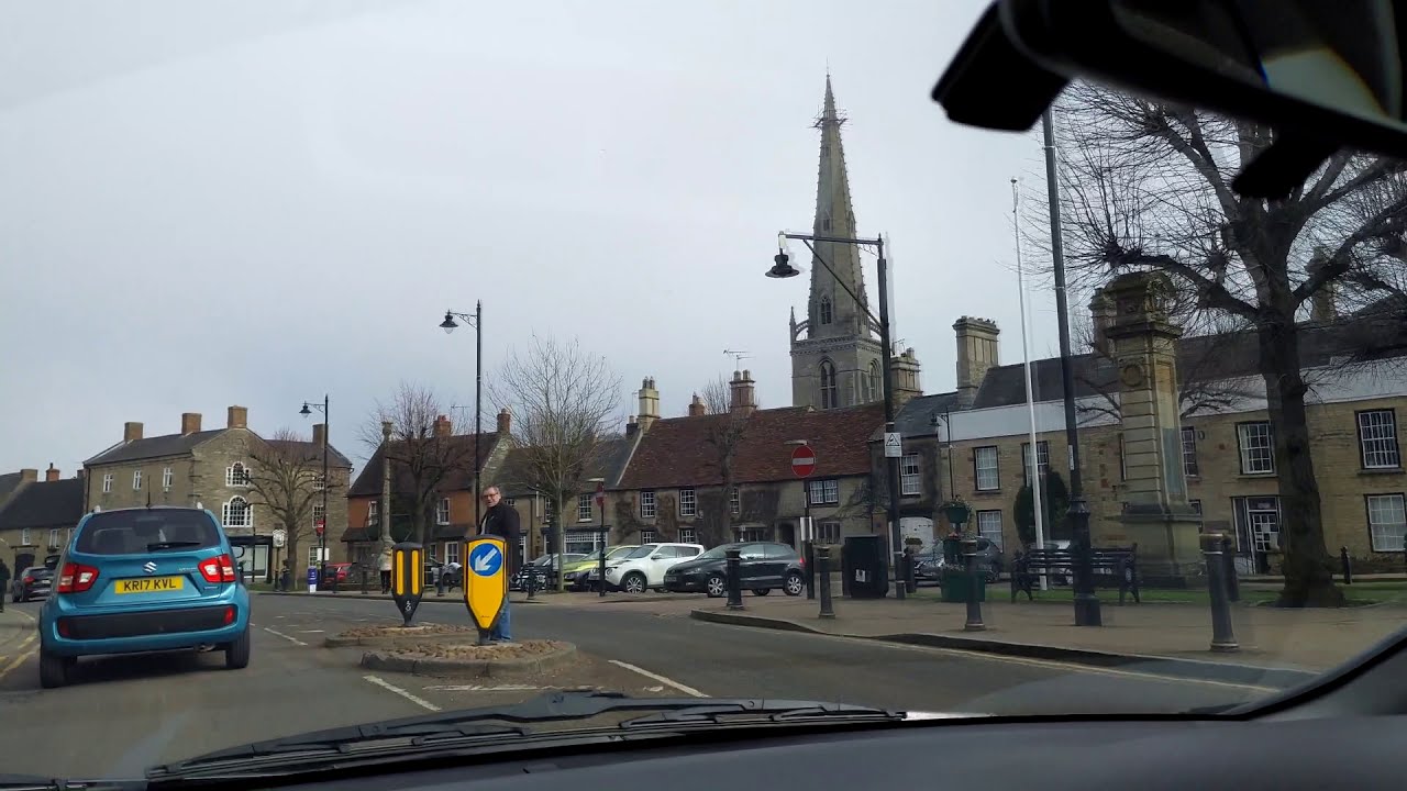Driving Through Rushden, Higham Ferrers and English Countryside | How Many Horses Can You Spot?