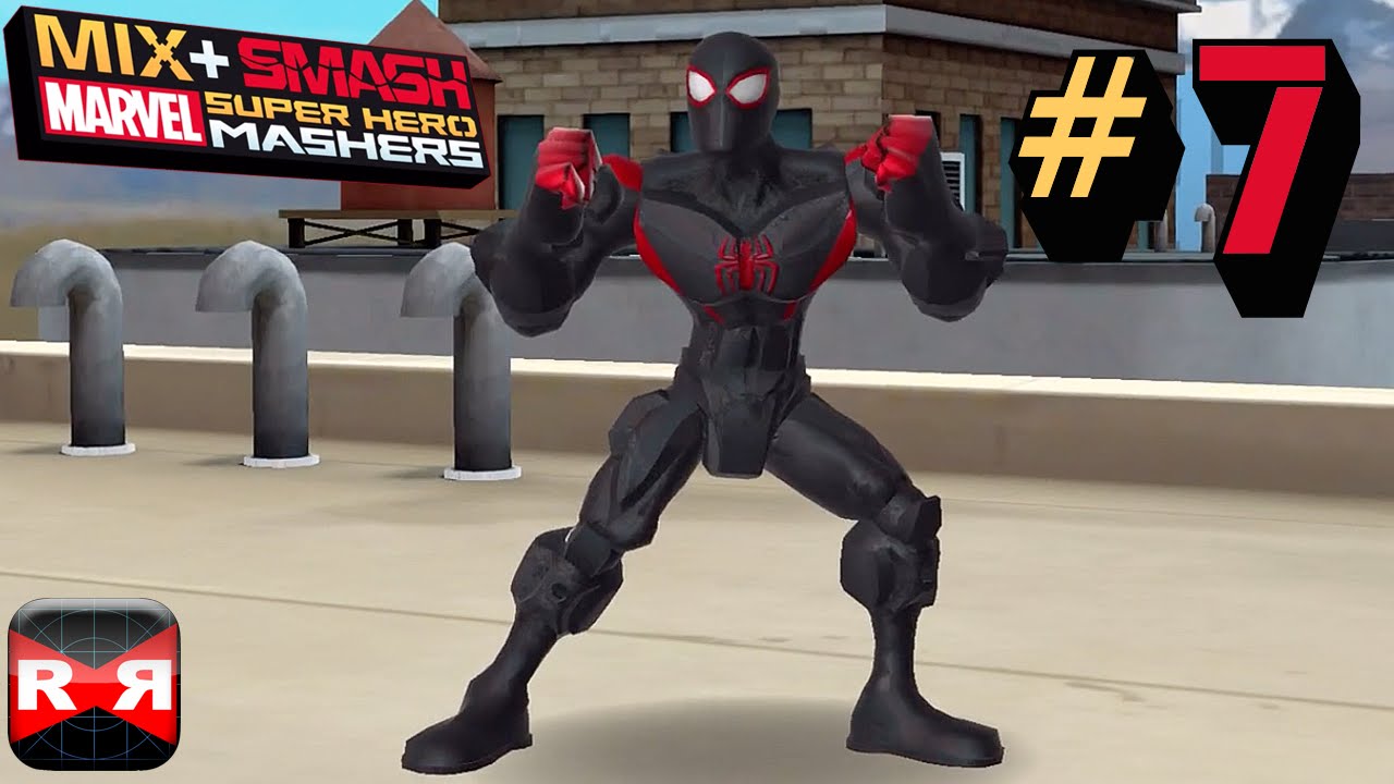Mix+Smash: Marvel Super Hero Mashers - Ultimate Spider-Man and All Heroes Mixed Gameplay