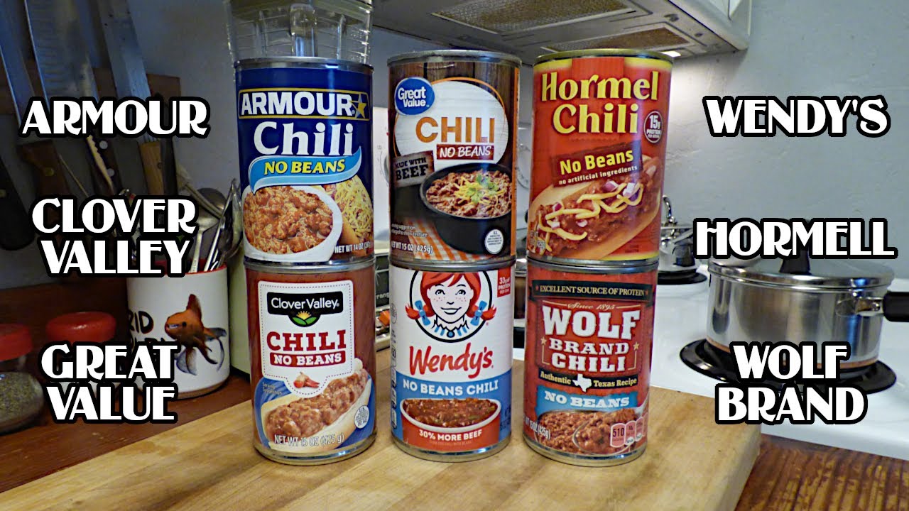 Best Canned CHILI with NO BEANS Showdown! Chili Review