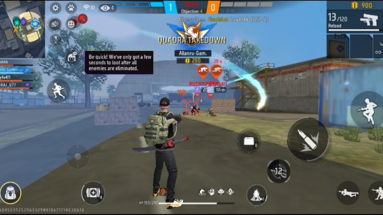 Free fire clash squad and lone wolf gameplay Haryanvi voice-over| 2 aces 😱 | new creator |#freefire 