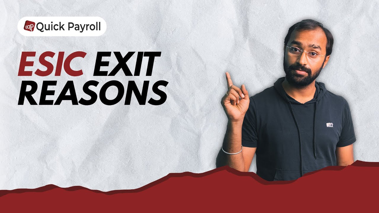 ESIC Exit Reasons #QPShorts 4