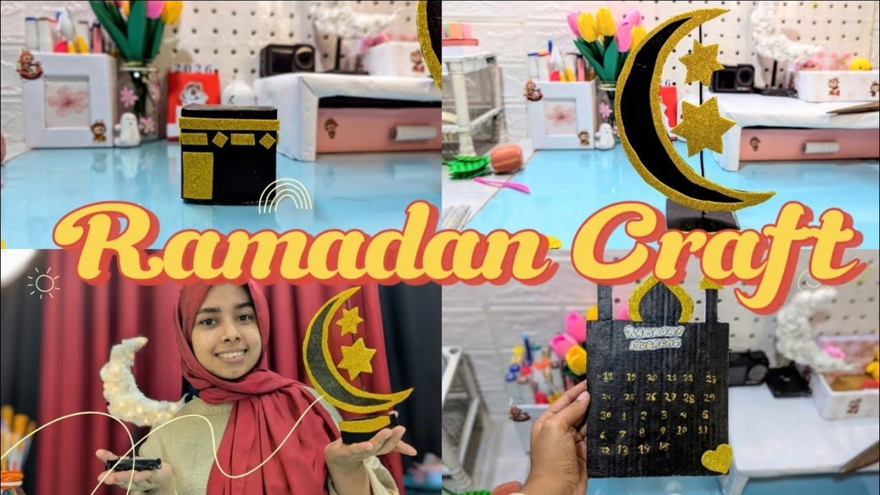 🌙&ldquo;3 Easy Ramadan DIY Decor Ideas | Budget Clay Craft&rdquo; ✨ #diy #ramadan #craftideas