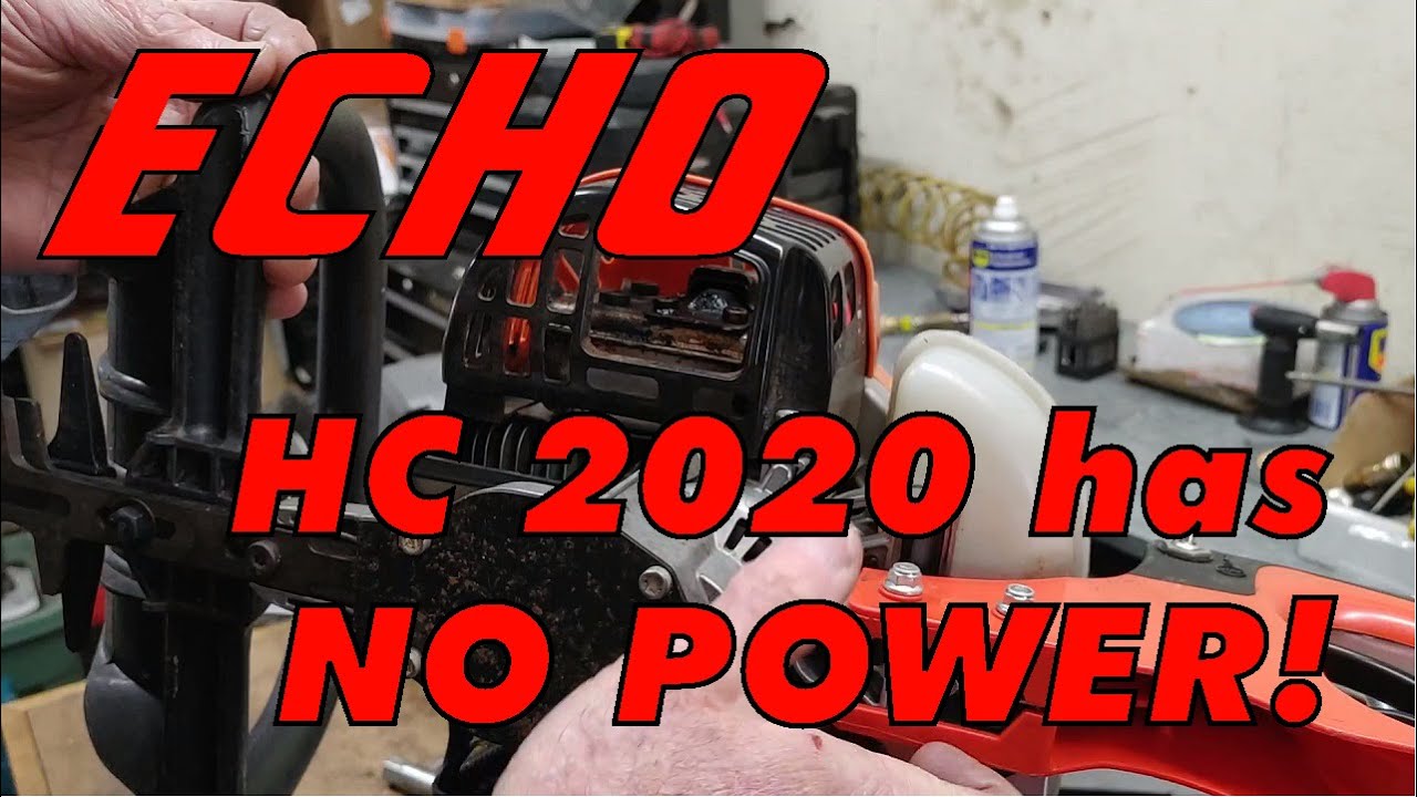 Echo HC 2020 Hedge Trimmer has No Power!