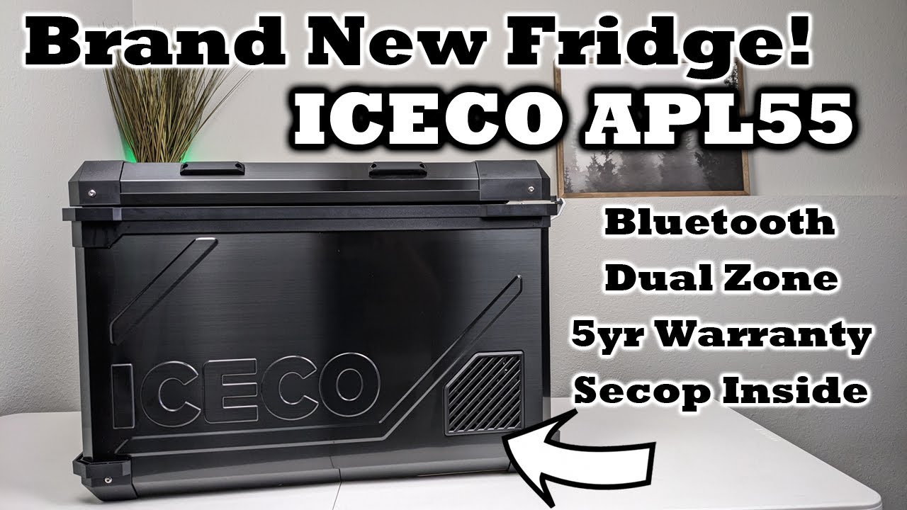 ICECO APL55 - The 12v Fridge You've Been Waiting For! SECOP Powered - Hybrid Dual Zone - Bluetooth!